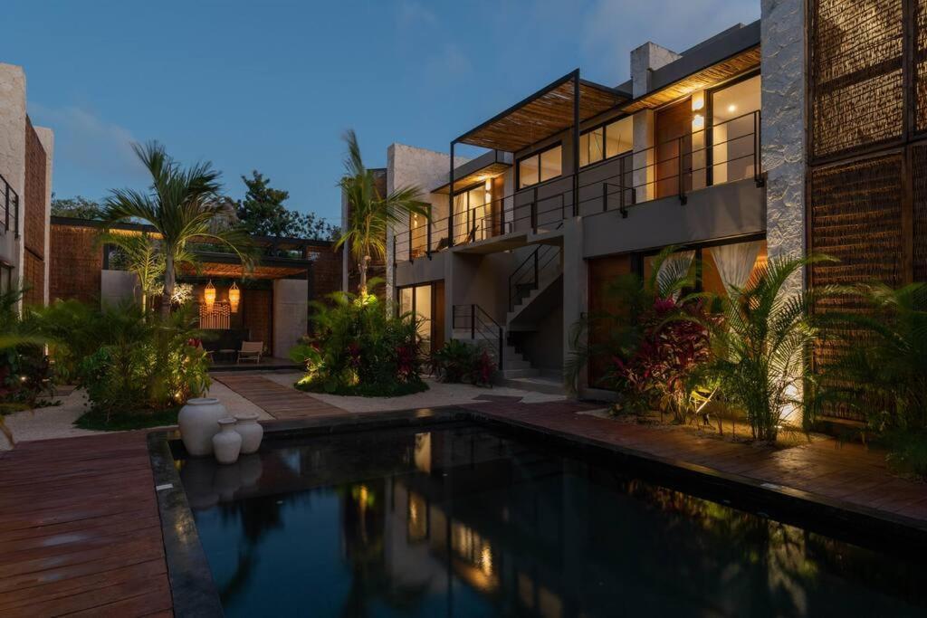 Departamento Boho Chic, Alberca Privada , Centrico Apartamento Tulum Exterior foto