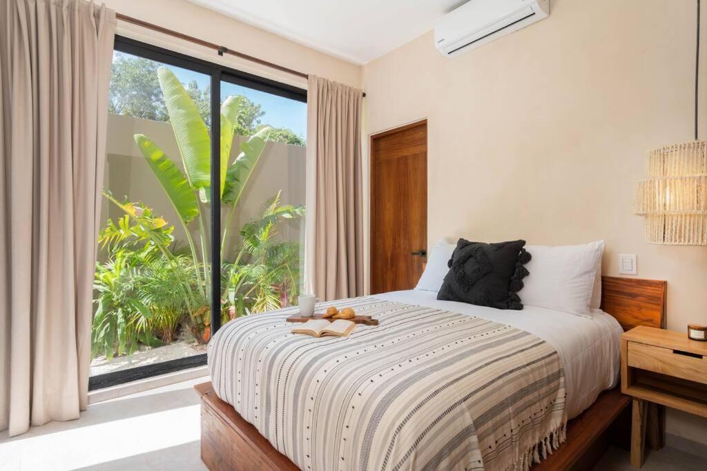 Departamento Boho Chic, Alberca Privada , Centrico Apartamento Tulum Exterior foto