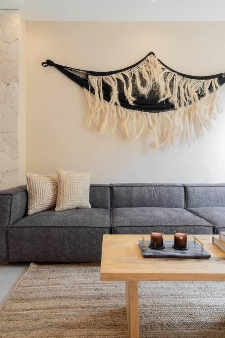 Departamento Boho Chic, Alberca Privada , Centrico Apartamento Tulum Exterior foto